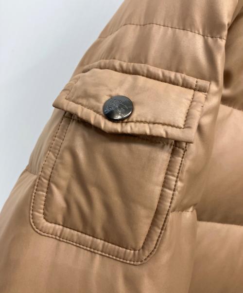 BURBERRY BLUE LABEL（バーバリー ブルー レーベル）BURBERRY BLUE LABEL (バーバリー ブルー レーベル) ダウンジャケット ブラウン サイズ:38の古着・服飾アイテム