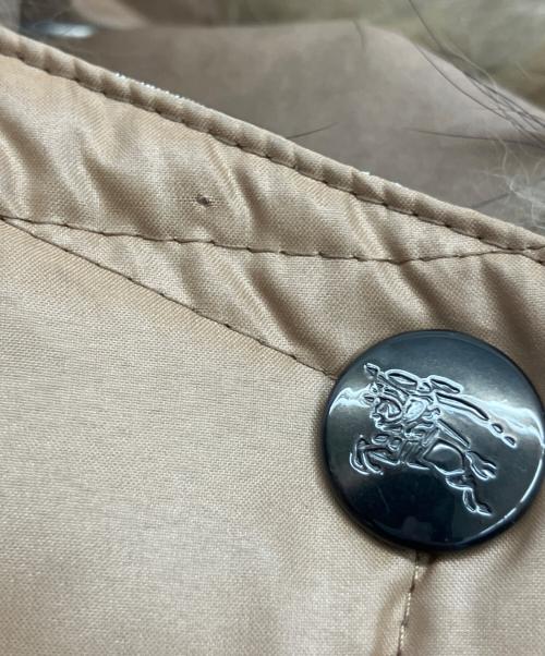BURBERRY BLUE LABEL（バーバリー ブルー レーベル）BURBERRY BLUE LABEL (バーバリー ブルー レーベル) ダウンジャケット ブラウン サイズ:38の古着・服飾アイテム