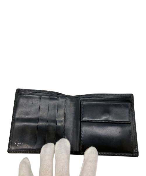 Cartier（カルティエ）Cartier (カルティエ) 2つ折り財布 ブラックの古着・服飾アイテム