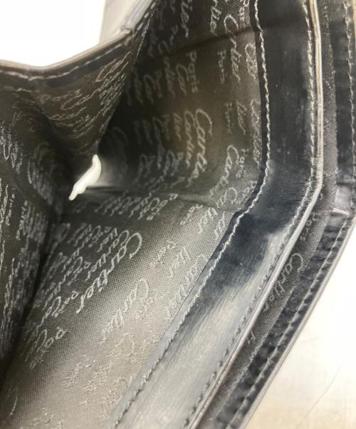 Cartier（カルティエ）Cartier (カルティエ) 2つ折り財布 ブラックの古着・服飾アイテム