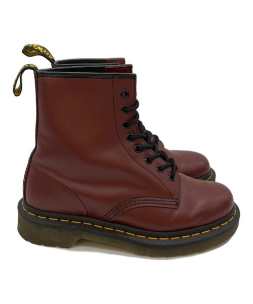 Dr.Martens（ドクターマーチン）Dr.Martens (ドクターマーチン) ショートブーツ ワインレッド サイズ:EU38の古着・服飾アイテム