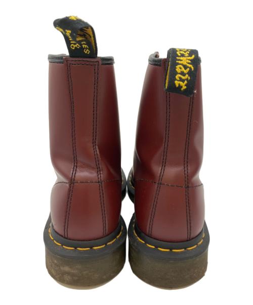 Dr.Martens（ドクターマーチン）Dr.Martens (ドクターマーチン) ショートブーツ ワインレッド サイズ:EU38の古着・服飾アイテム