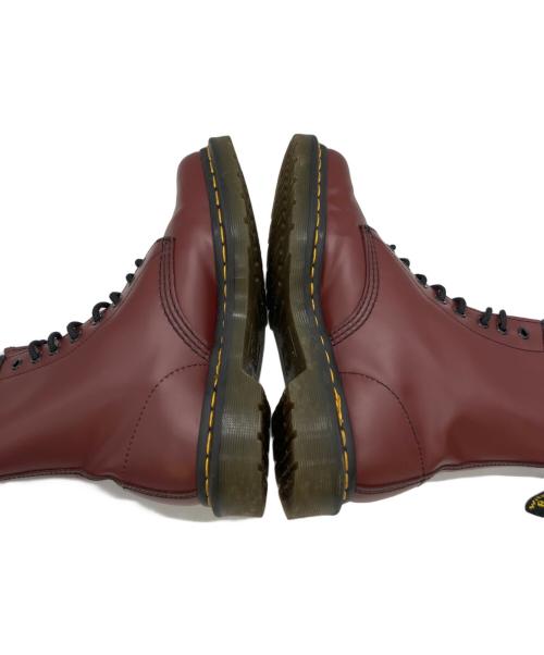 Dr.Martens（ドクターマーチン）Dr.Martens (ドクターマーチン) ショートブーツ ワインレッド サイズ:EU38の古着・服飾アイテム