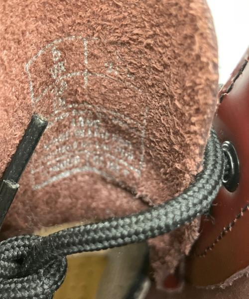 Dr.Martens（ドクターマーチン）Dr.Martens (ドクターマーチン) ショートブーツ ワインレッド サイズ:EU38の古着・服飾アイテム