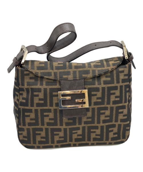FENDI（フェンディ）FENDI (フェンディ) ショルダーバッグ ブラウンの古着・服飾アイテム
