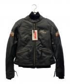 SIMPSONシンプソン）の古着「ライダースジャケット」｜ブラック