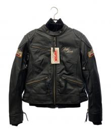 SIMPSON（シンプソン）の古着「ライダースジャケット」｜ブラック