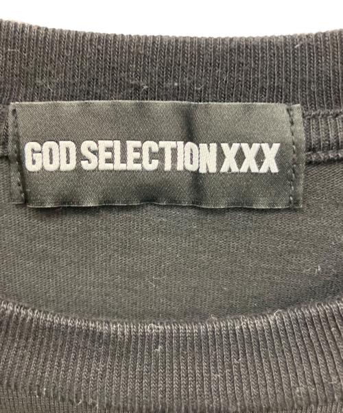 GOD SELECTION XXX（ゴッド セレクション トリプルエックス）GOD SELECTION XXX (ゴッド セレクション トリプルエックス) 半袖カットソー ブラック サイズ:Mの古着・服飾アイテム