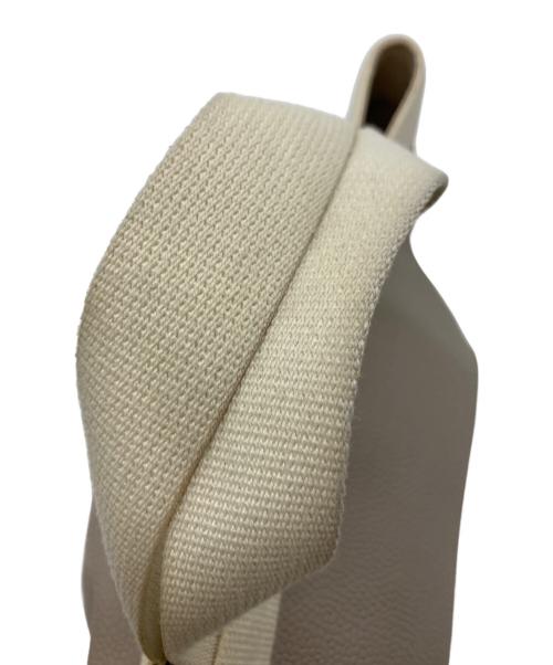 Herve Chapelier（エルベシャプリエ）Herve Chapelier (エルベシャプリエ) ハンドバッグ グレー×ホワイトの古着・服飾アイテム