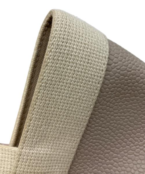 Herve Chapelier（エルベシャプリエ）Herve Chapelier (エルベシャプリエ) ハンドバッグ グレー×ホワイトの古着・服飾アイテム