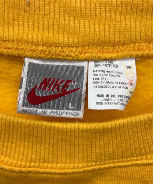 NIKE（ナイキ）NIKE (ナイキ) スウェット イエロー サイズ:Lの古着・服飾アイテム