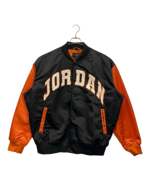 JORDAN BRAND（ジョーダン ブランド）JORDAN BRAND (ジョーダン ブランド) スタジャン ブラック×オレンジ サイズ:Lの古着・服飾アイテム