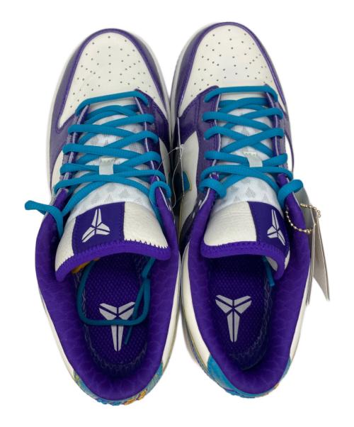 NIKE（ナイキ）NIKE (ナイキ) ローカットスニーカー ホワイト×パープル サイズ:28の古着・服飾アイテム