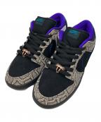 NIKEナイキ）の古着「ローカットスニーカー」｜ブラック×ベージュ