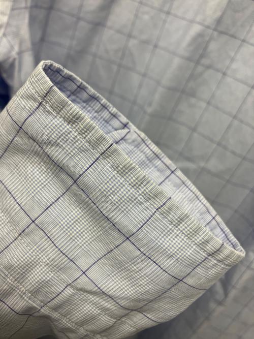 Graphpaper（グラフペーパー）Graphpaper (グラフペーパー) Thomas Mason L/S B.D Box Shirt スカイブルー サイズ:1の古着・服飾アイテム