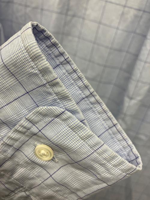 Graphpaper（グラフペーパー）Graphpaper (グラフペーパー) Thomas Mason L/S B.D Box Shirt スカイブルー サイズ:1の古着・服飾アイテム
