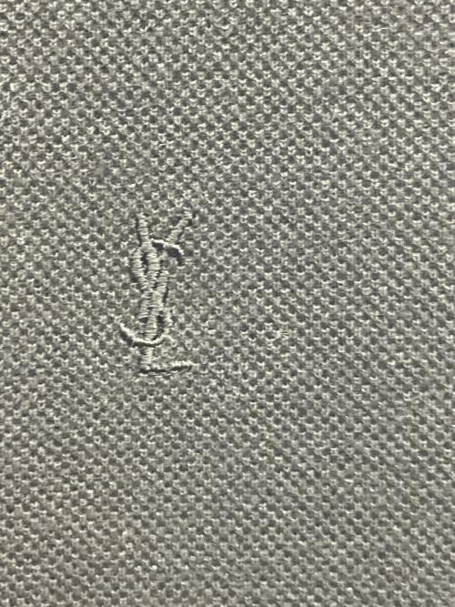 Saint Laurent Paris（サンローランパリ）Saint Laurent Paris (サンローランパリ) ノースリーブポロシャツ ブラック サイズ:Lの古着・服飾アイテム