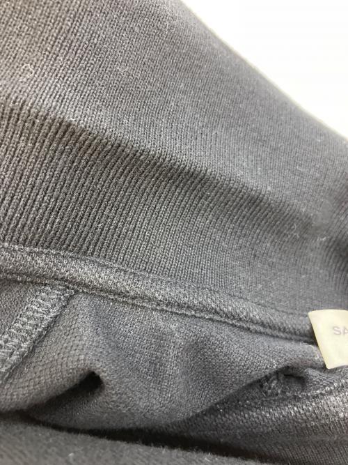Saint Laurent Paris（サンローランパリ）Saint Laurent Paris (サンローランパリ) ノースリーブポロシャツ ブラック サイズ:Lの古着・服飾アイテム