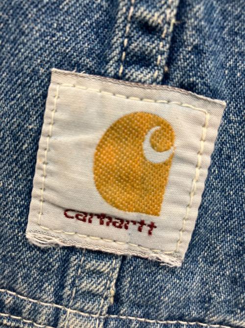 CarHartt（カーハート）CarHartt (カーハート) オーバーオール インディゴ サイズ:28×34の古着・服飾アイテム