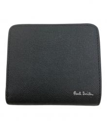 PAUL SMITH（ポールスミス）の古着「2つ折り財布」｜ブラック