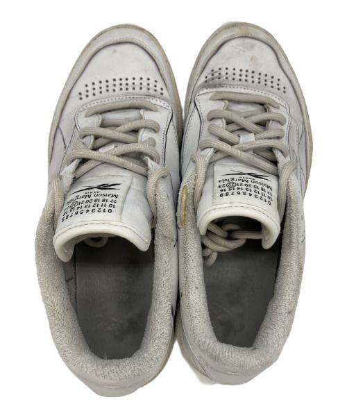 REEBOK（リーボック）REEBOK (リーボック) Maison Margiela (メゾンマルジェラ) ローカットスニーカー ホワイト サイズ:26の古着・服飾アイテム