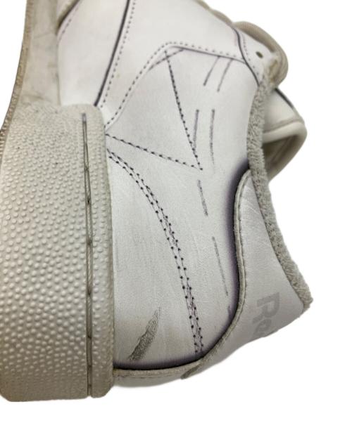 REEBOK（リーボック）REEBOK (リーボック) Maison Margiela (メゾンマルジェラ) ローカットスニーカー ホワイト サイズ:26の古着・服飾アイテム