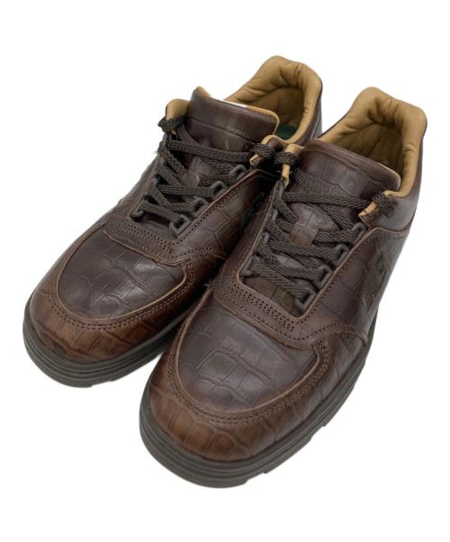 NEW BALANCE（ニューバランス）NEW BALANCE (ニューバランス) END, ローカットスニーカー ブラウン サイズ:USA91/2の古着・服飾アイテム
