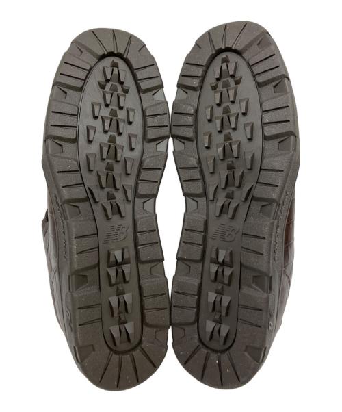 NEW BALANCE（ニューバランス）NEW BALANCE (ニューバランス) END, ローカットスニーカー ブラウン サイズ:USA91/2の古着・服飾アイテム