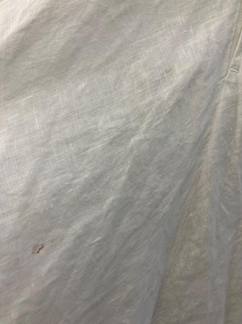 ATON（エイトン）ATON (エイトン) COTTON BROAD ラップスカート ホワイト サイズ:01の古着・服飾アイテム