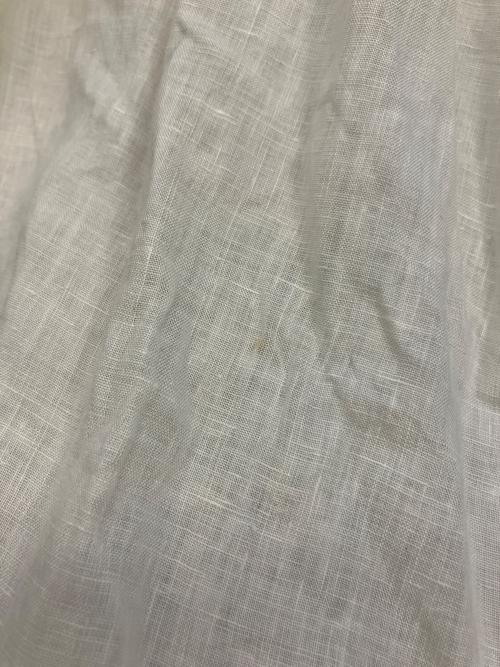 ATON（エイトン）ATON (エイトン) COTTON BROAD ラップスカート ホワイト サイズ:01の古着・服飾アイテム