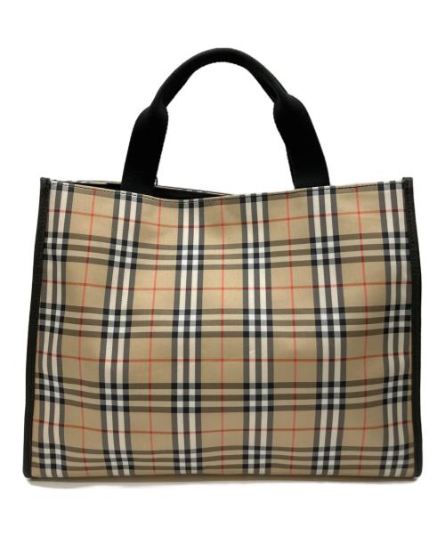 BURBERRY LONDON（バーバリーロンドン）BURBERRY LONDON (バーバリーロンドン) トートバッグ ベージュの古着・服飾アイテム