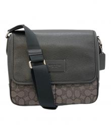 COACH（コーチ）の古着「ショルダーバッグ」｜ブラック×ブラウン