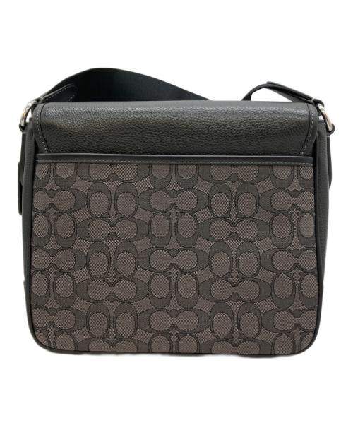 COACH（コーチ）COACH (コーチ) ショルダーバッグ ブラック×ブラウンの古着・服飾アイテム