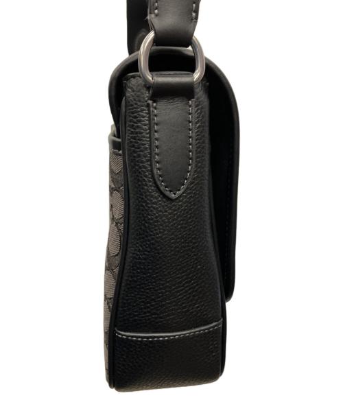 COACH（コーチ）COACH (コーチ) ショルダーバッグ ブラック×ブラウンの古着・服飾アイテム