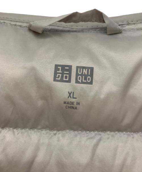 UNIQLO（ユニクロ）UNIQLO (ユニクロ) ダウンジャケット ベージュ サイズ:XLの古着・服飾アイテム