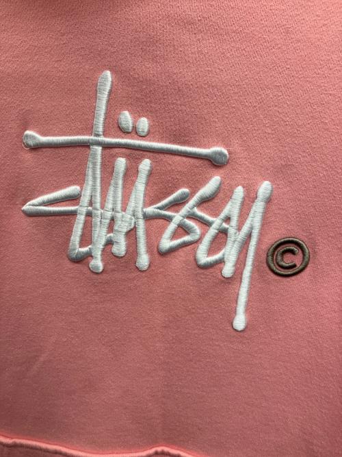 stussy（ステューシー）stussy (ステューシー) パーカー ピンク サイズ:Sの古着・服飾アイテム