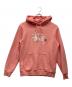 stussy（ステューシー）の古着「パーカー」｜ピンク