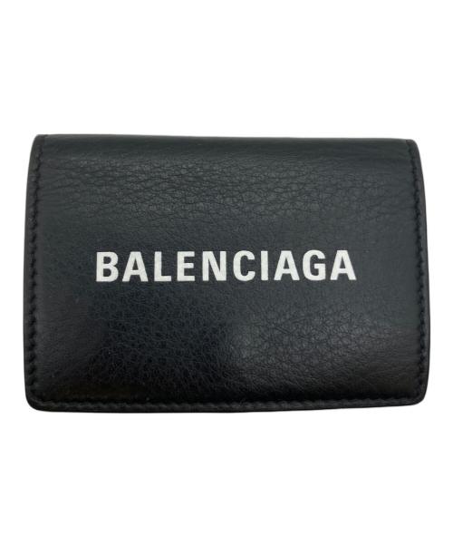 BALENCIAGA（バレンシアガ）BALENCIAGA (バレンシアガ) 3つ折り財布 ブラックの古着・服飾アイテム