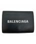 BALENCIAGA（バレンシアガ）の古着「3つ折り財布」｜ブラック