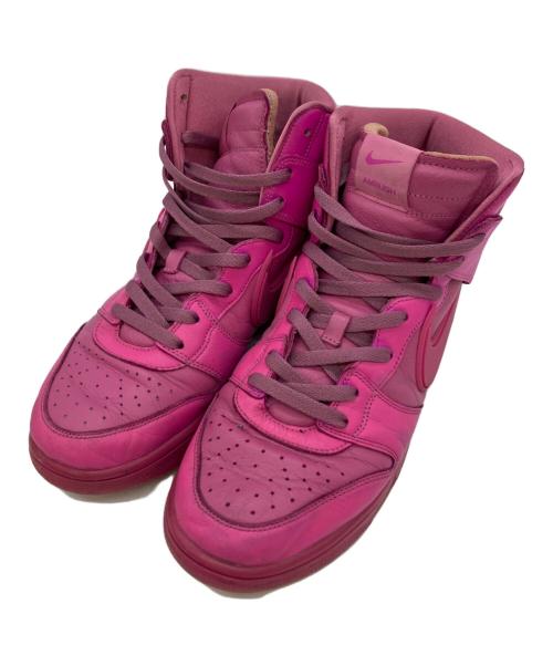 NIKE（ナイキ）NIKE (ナイキ) AMBUSH (アンブッシュ) ハイカットスニーカー ピンク サイズ:28の古着・服飾アイテム