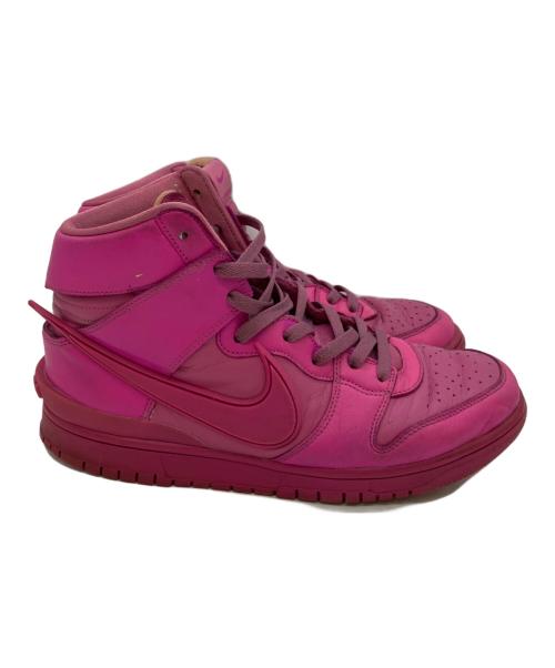 NIKE（ナイキ）NIKE (ナイキ) AMBUSH (アンブッシュ) ハイカットスニーカー ピンク サイズ:28の古着・服飾アイテム