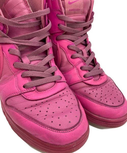 NIKE（ナイキ）NIKE (ナイキ) AMBUSH (アンブッシュ) ハイカットスニーカー ピンク サイズ:28の古着・服飾アイテム
