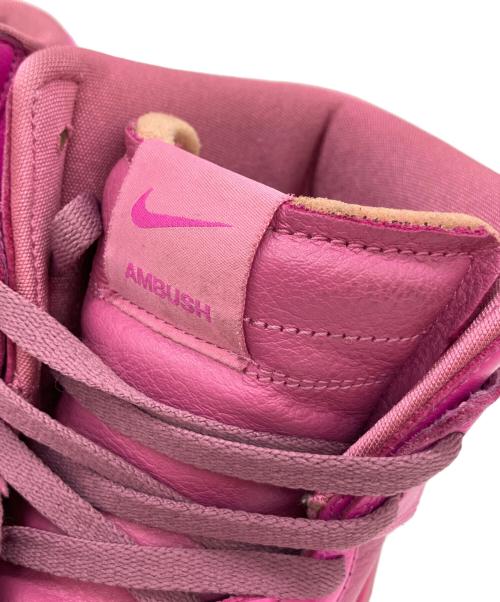 NIKE（ナイキ）NIKE (ナイキ) AMBUSH (アンブッシュ) ハイカットスニーカー ピンク サイズ:28の古着・服飾アイテム