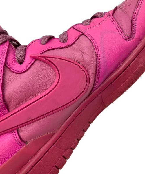 NIKE（ナイキ）NIKE (ナイキ) AMBUSH (アンブッシュ) ハイカットスニーカー ピンク サイズ:28の古着・服飾アイテム