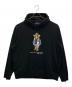 POLO RALPH LAUREN（ポロ・ラルフローレン）の古着「プルオーバーパーカー」｜ブラック
