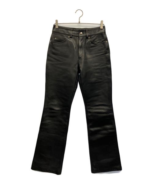 HARLEY-DAVIDSON（ハーレーダビッドソン）HARLEY-DAVIDSON (ハーレーダビッドソン) レザーパンツ ブラック サイズ:29の古着・服飾アイテム