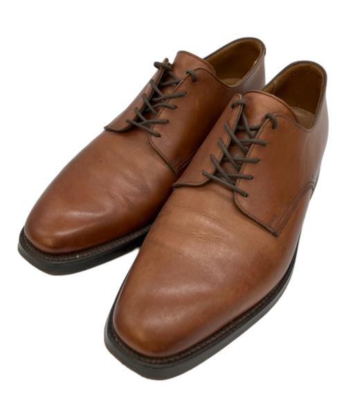 Crockett & Jones（クロケット＆ジョーンズ）Crockett & Jones (クロケット＆ジョーンズ) Paul Smith (ポールスミス) プレーントゥシューズ ブラウン サイズ:7Eの古着・服飾アイテム