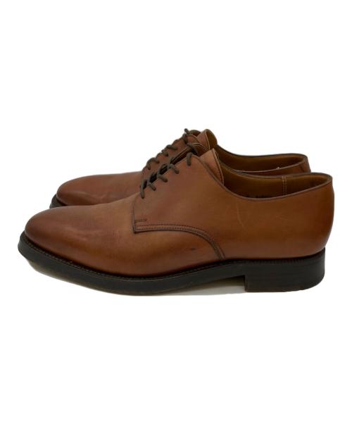 Crockett & Jones（クロケット＆ジョーンズ）Crockett & Jones (クロケット＆ジョーンズ) Paul Smith (ポールスミス) プレーントゥシューズ ブラウン サイズ:7Eの古着・服飾アイテム