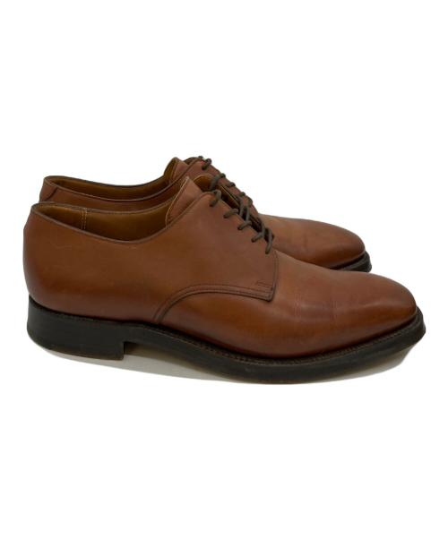 Crockett & Jones（クロケット＆ジョーンズ）Crockett & Jones (クロケット＆ジョーンズ) Paul Smith (ポールスミス) プレーントゥシューズ ブラウン サイズ:7Eの古着・服飾アイテム