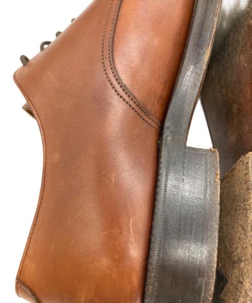 Crockett & Jones（クロケット＆ジョーンズ）Crockett & Jones (クロケット＆ジョーンズ) Paul Smith (ポールスミス) プレーントゥシューズ ブラウン サイズ:7Eの古着・服飾アイテム